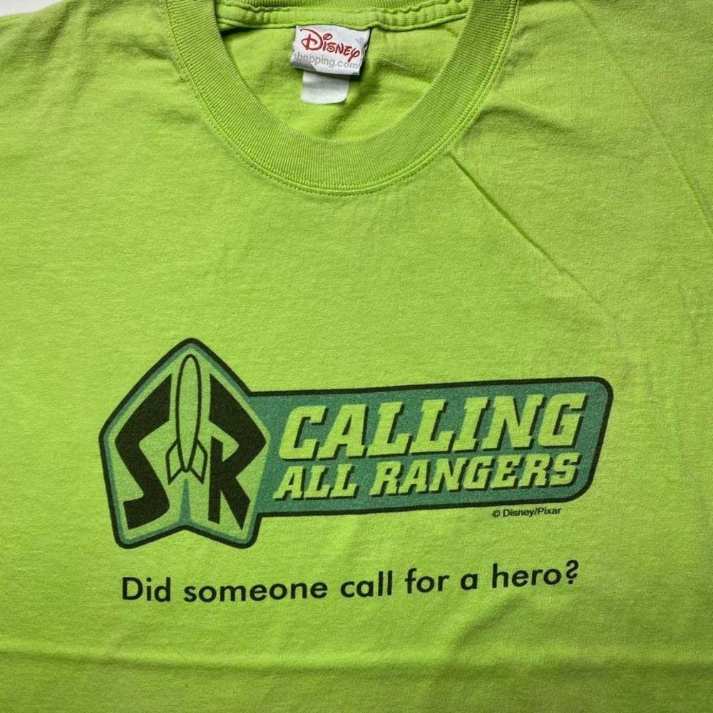 Disney Pixar Calling All Rangers shirt‎